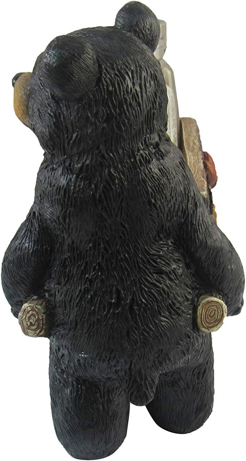 Animal Holder with Salt and Pepper Shaker Set (3 Piece) | Kitchen Décor and Accessories | Salt and Pepper Shakers | Home Décor | Home Decorations… (Bear)