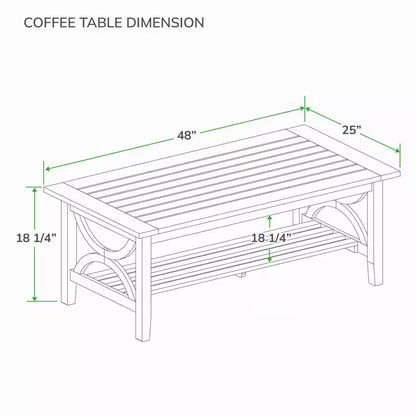 Kinsley 5-Piece Premium Indonesia Teak Wood Patio Conversation Set with Beige Cushion