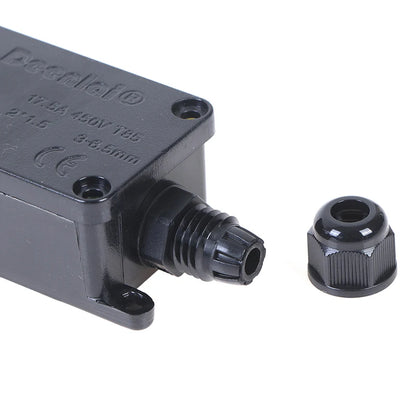 2 Way Outdoor Waterproof IP66 Electrical Cable Wire Connector Junction Box with Terminal 450V Junction Box for Led Light