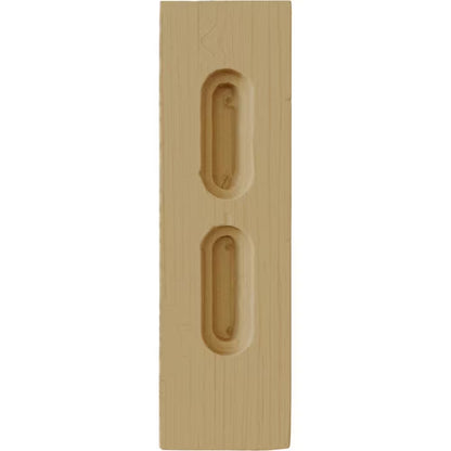 1-3/4 In. X 6 In. X 6 In. Alder Small Olympic Bracket