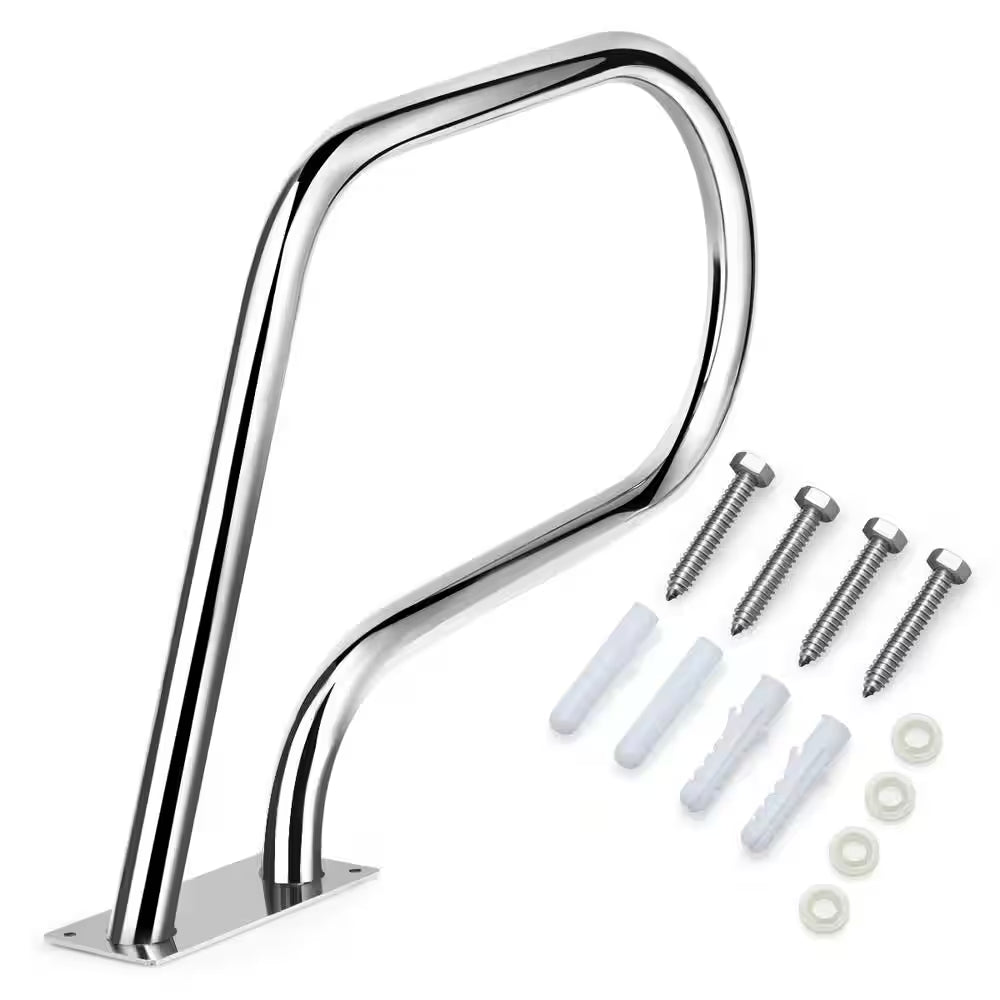 Stainless Steel Pool Ladder Hand Rail Stair Rail for above Ground Pool
