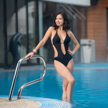 Stainless Steel Pool Ladder Hand Rail Stair Rail for above Ground Pool