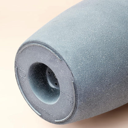 Set of 2 Tall Planters with Trays, 20 Inch Indoor/Outdoor Tall Planters,Large Grey Flower Pots,Tree Planters for Front Door,Patio and Deck