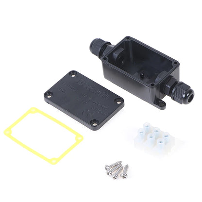 2 Way Outdoor Waterproof IP66 Electrical Cable Wire Connector Junction Box with Terminal 450V Junction Box for Led Light