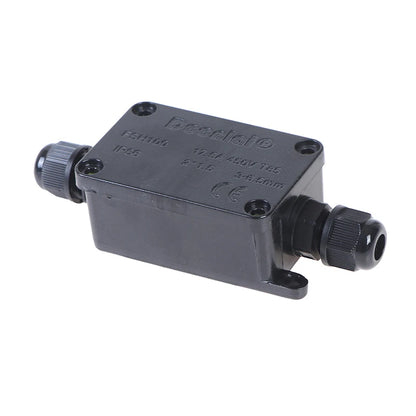 2 Way Outdoor Waterproof IP66 Electrical Cable Wire Connector Junction Box with Terminal 450V Junction Box for Led Light