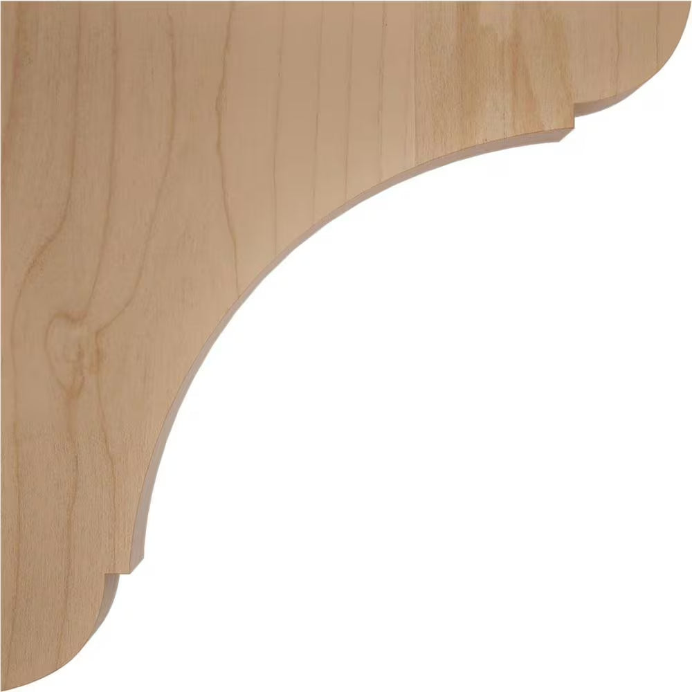 1-3/4 In. X 6 In. X 6 In. Alder Small Olympic Bracket